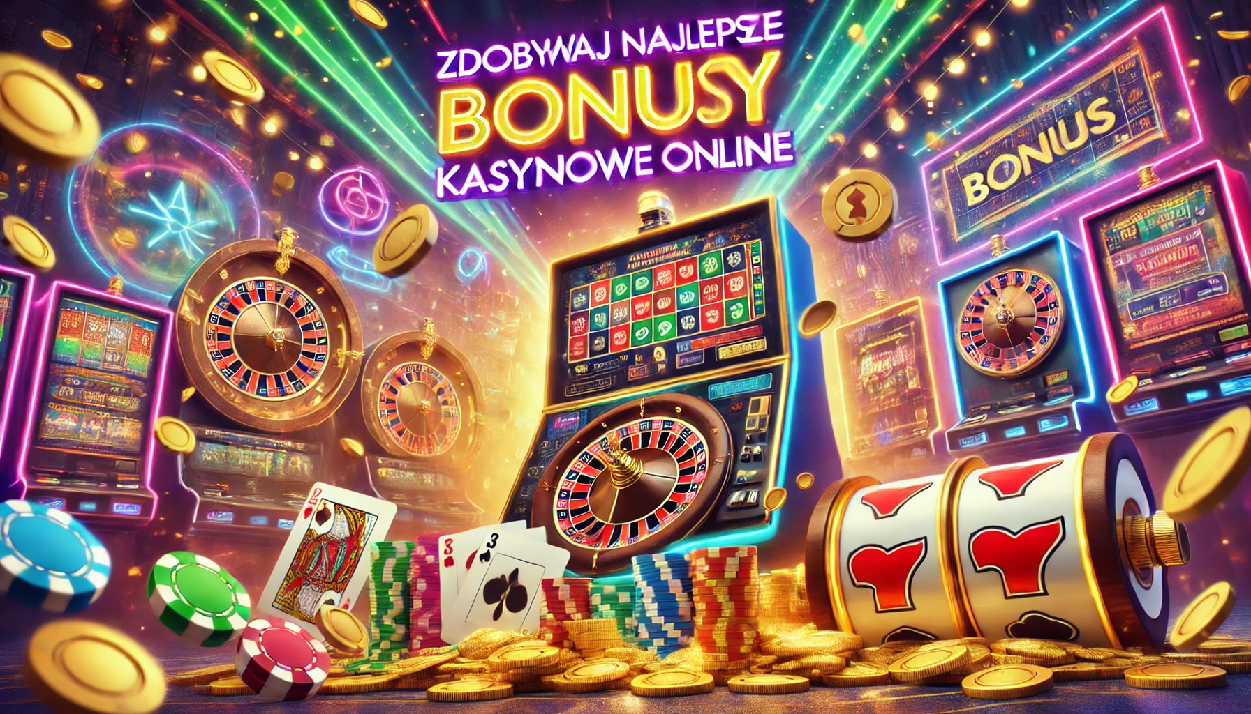 Zdobywaj Najlepsze Bonusy Kasynowe Online